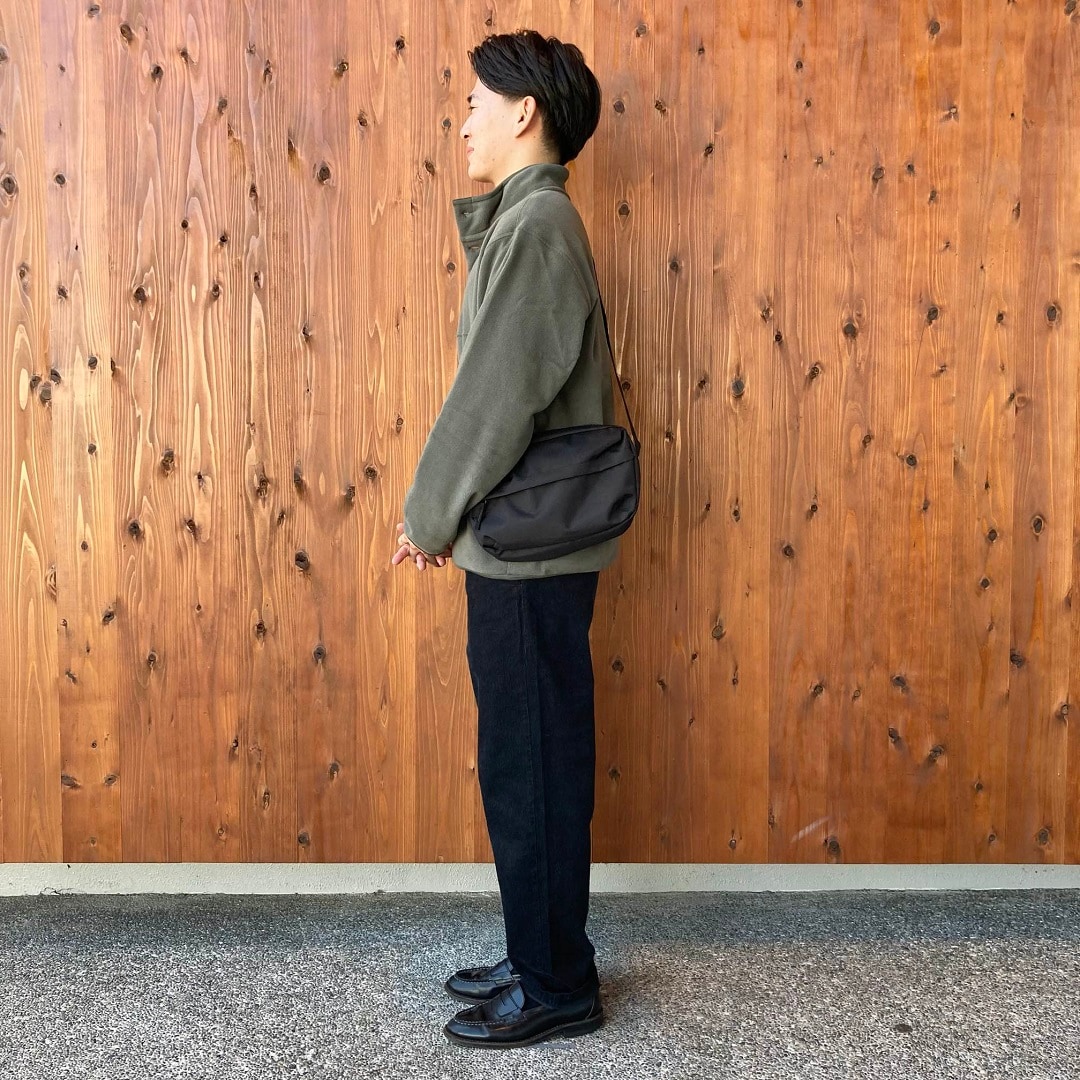 素材に還るフリースプルオーバー