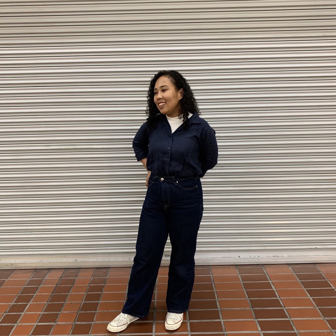 【岡山表町商店街】　期間限定価格　10/19まで「婦人デニムパンツ」