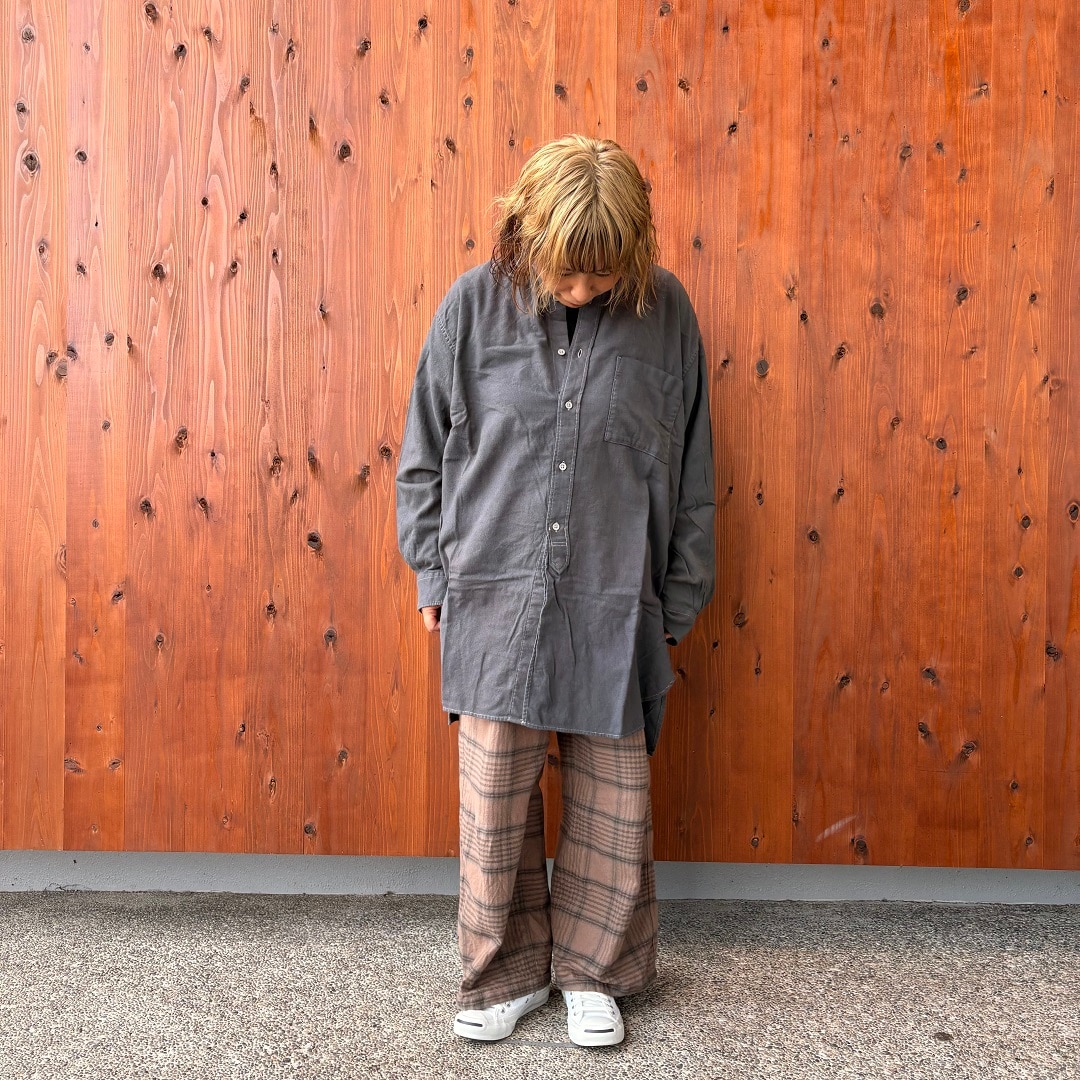 ReMUJI染めなおした服グレー