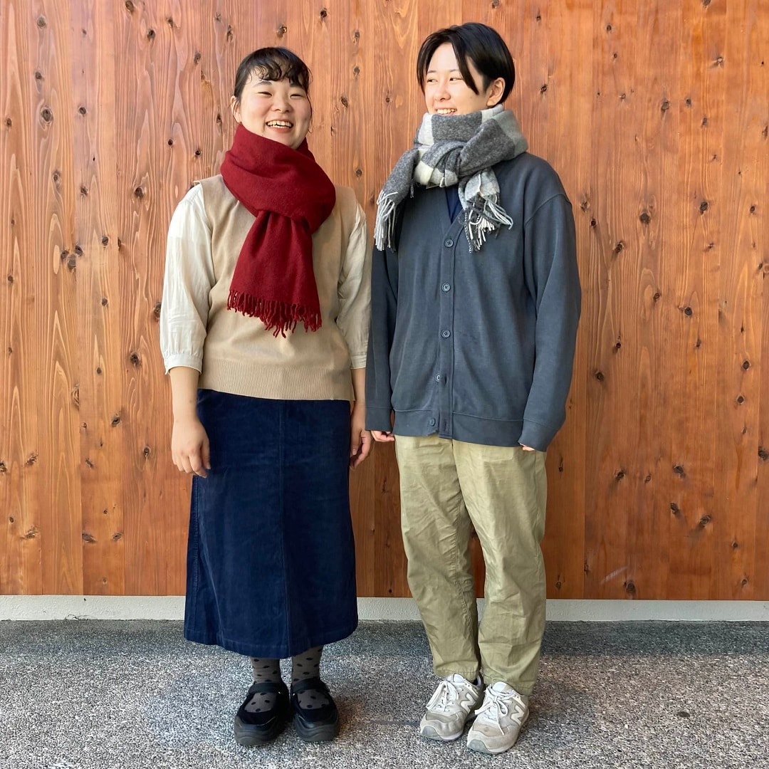 ふっくらウール大判ストール