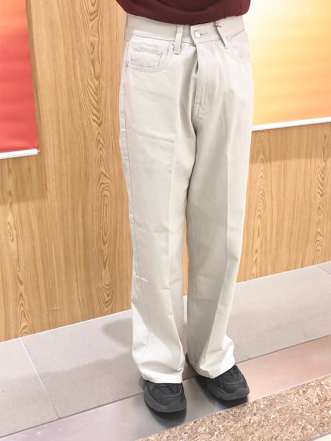 デニムバギーパンツ
