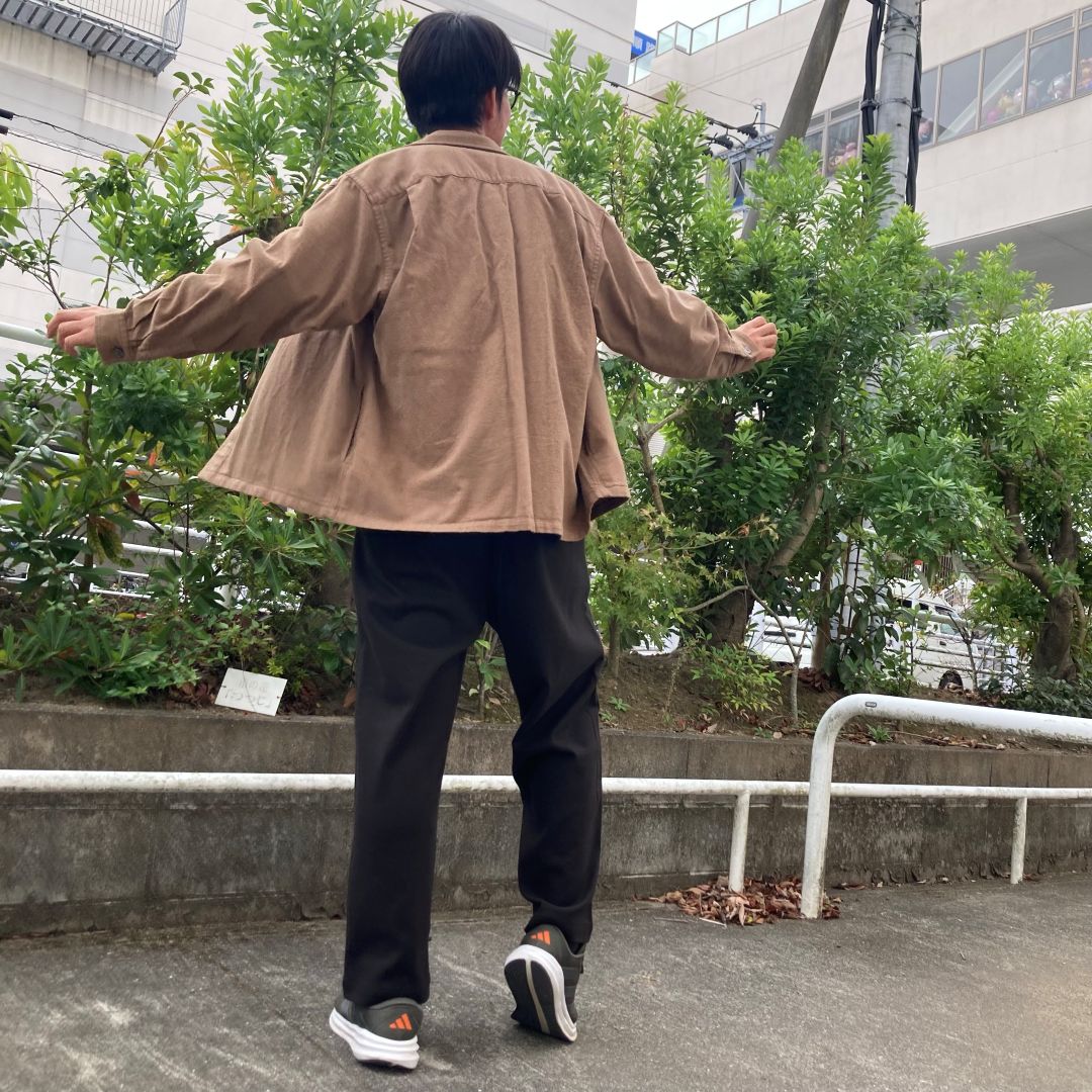 紳士　両面起毛フランネル　シャツジャケット_Ej1Bt9