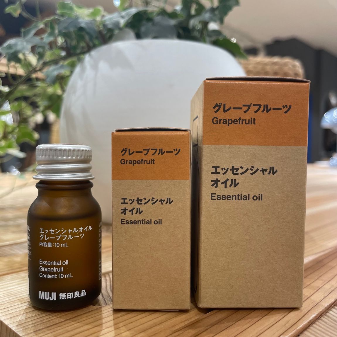 【岡山表町商店街】　爽やかな香りの「エッセンシャルオイル グレープフルーツの香り」