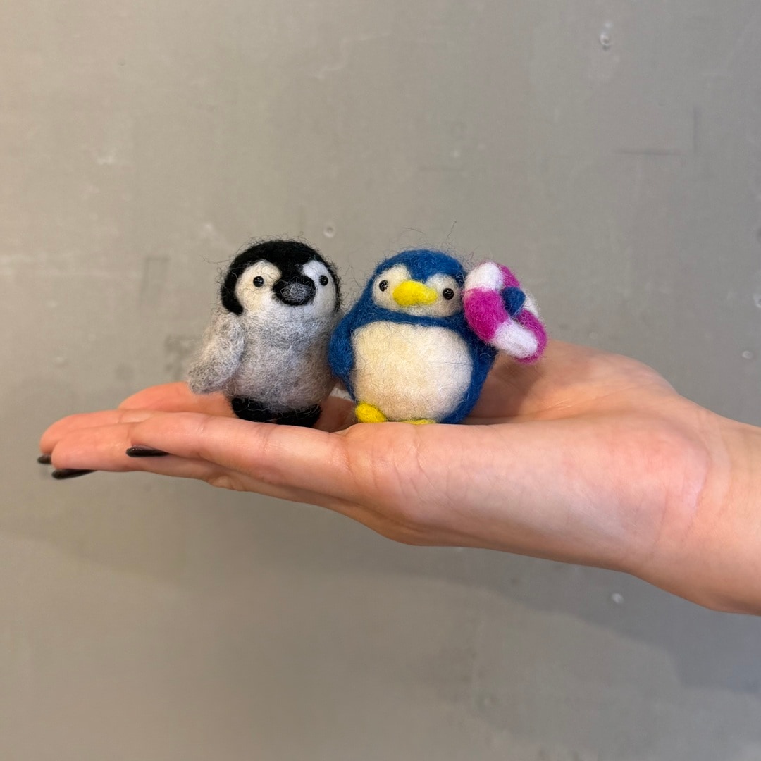 【シエスタハコダテ】木育広場ワークショップ「羊毛フェルトで作る ペンギン」