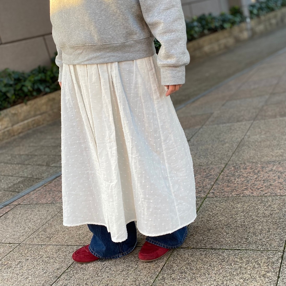 モデル　下半身