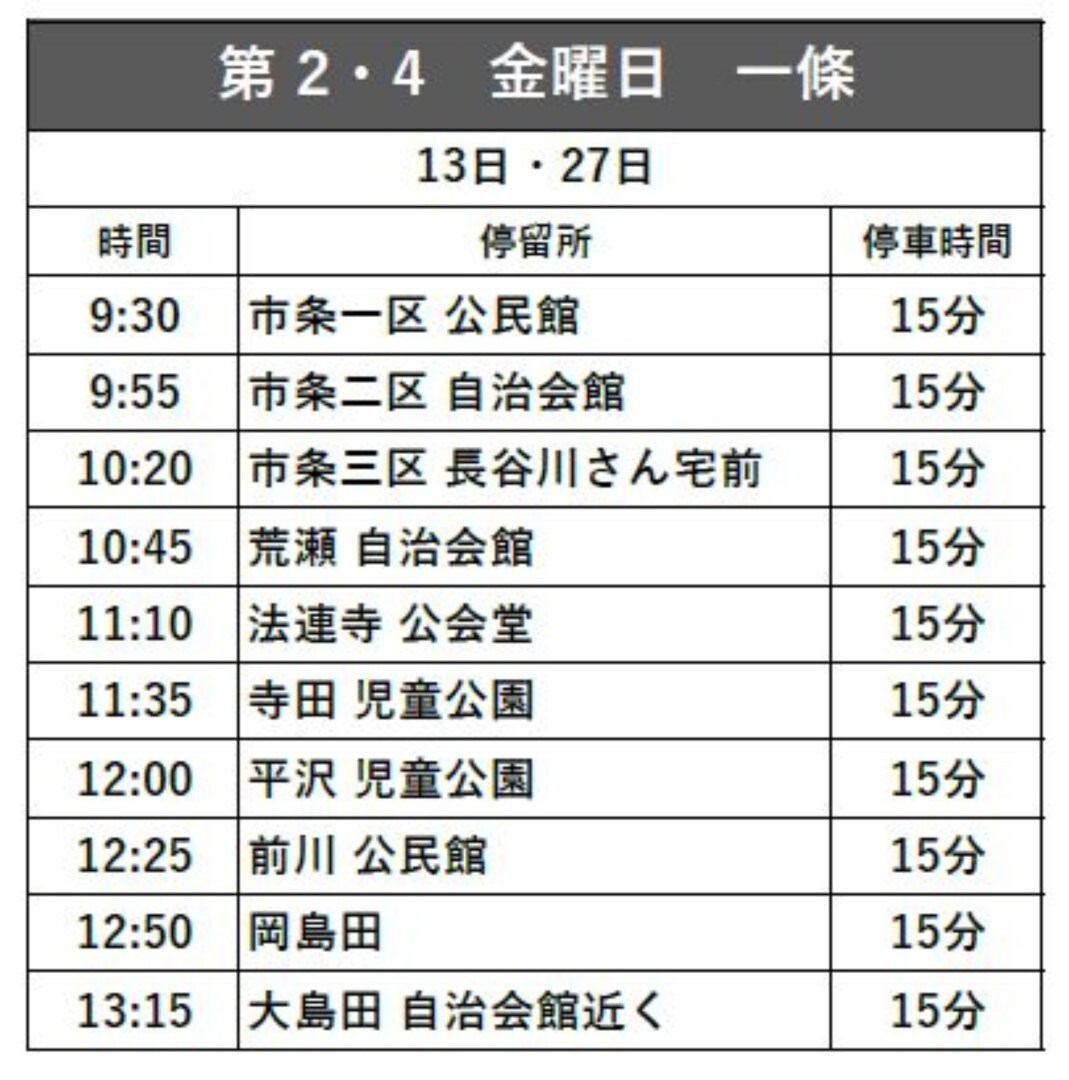一條