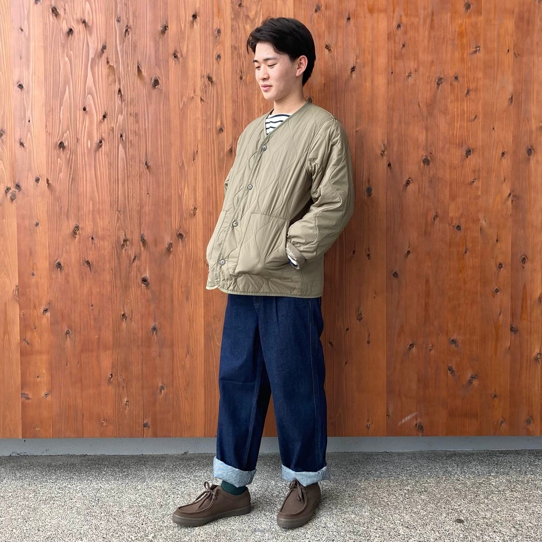 ふんわり中わた撥水キルトジャケット