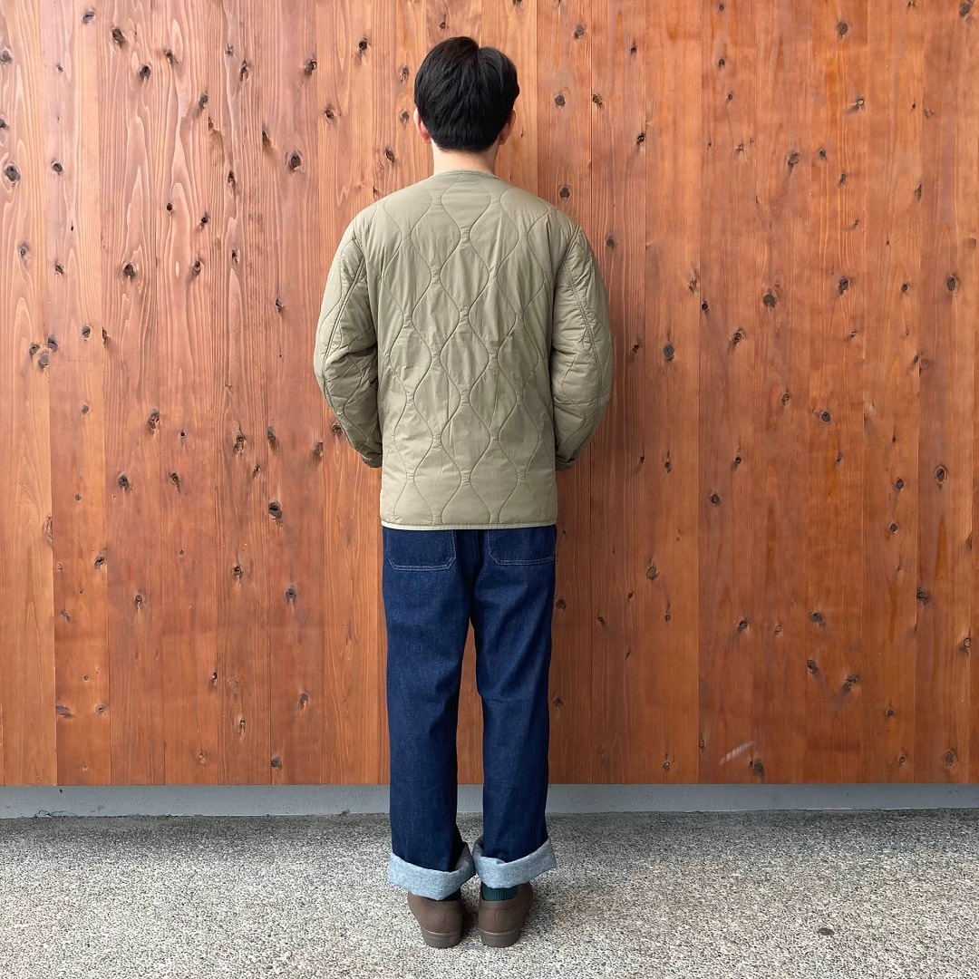 木の実から作ったカポック混デニムワークパンツ