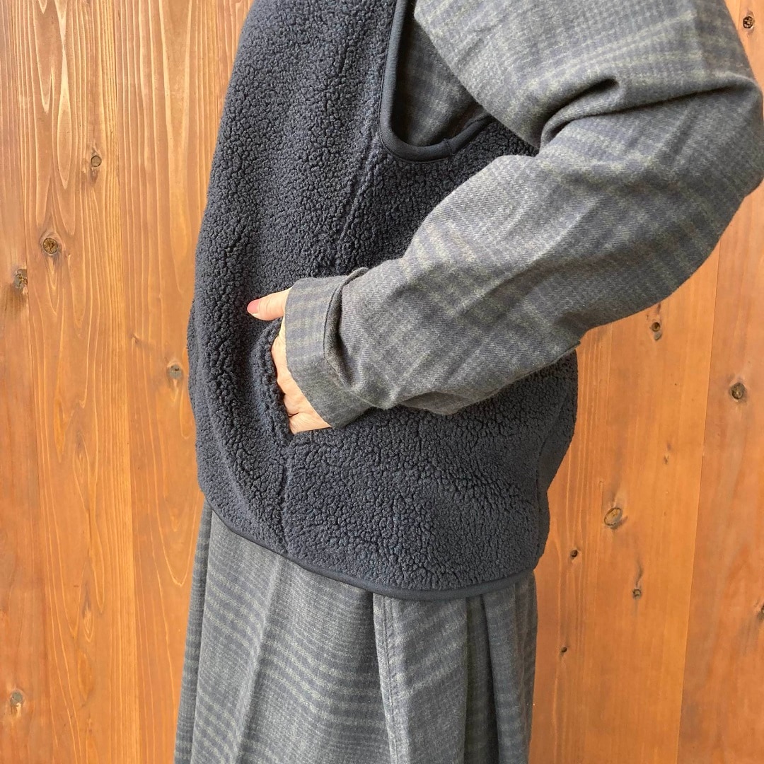 ボアフリースベスト