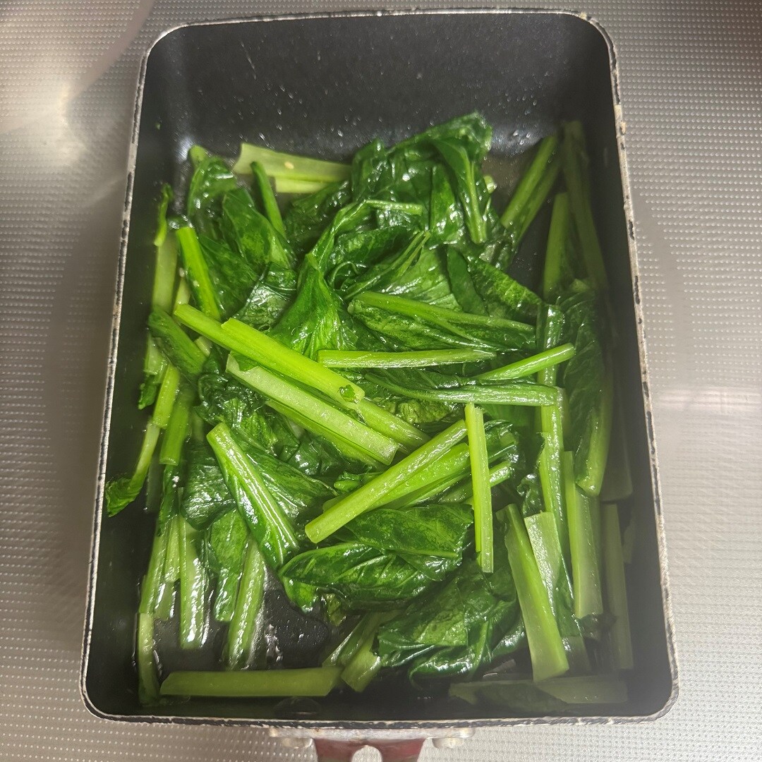 炒める