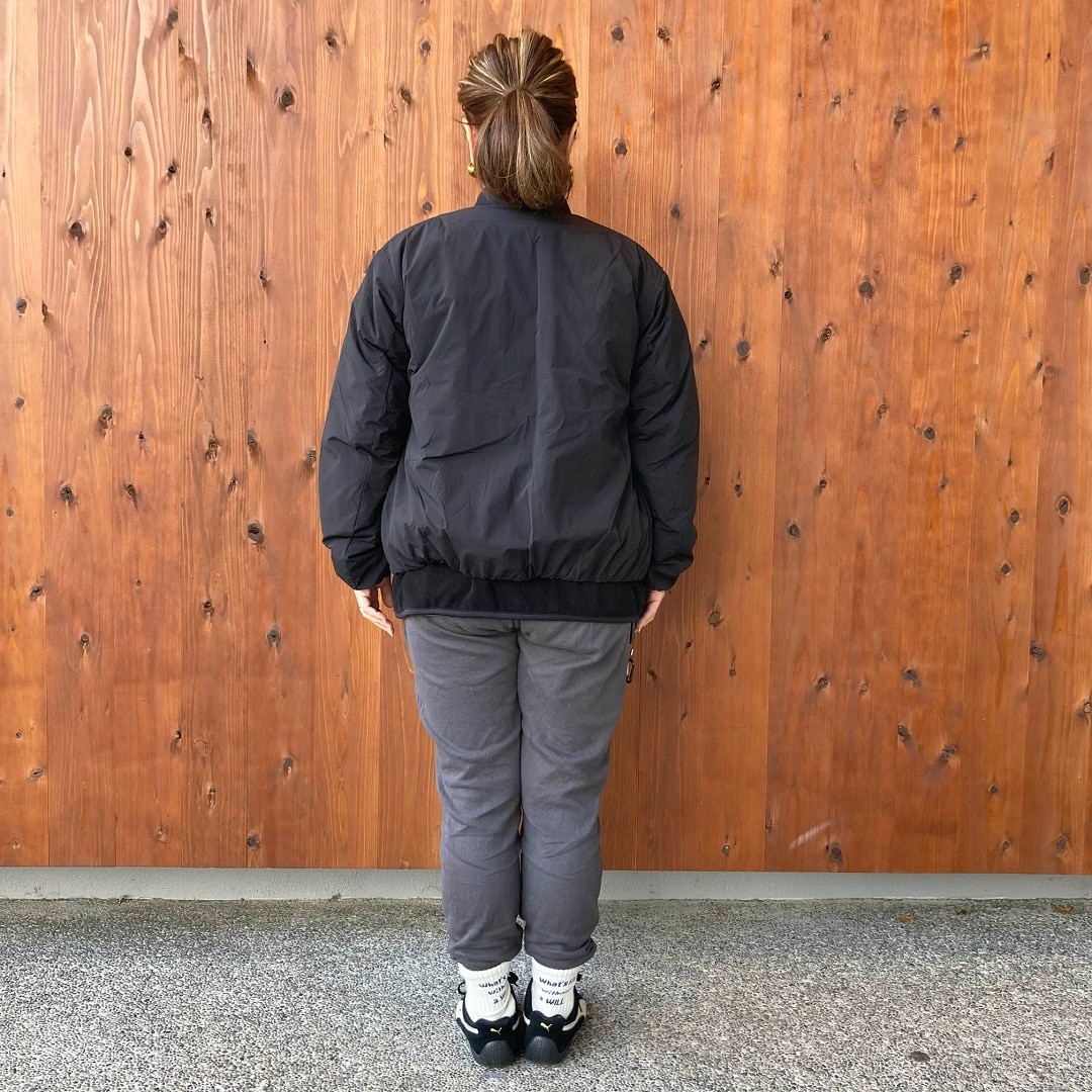 ふんわり中わたブルゾン