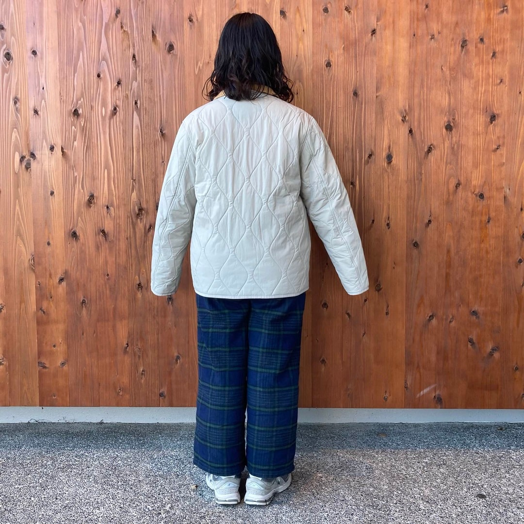 ふんわり中わた撥水キルトジャケット