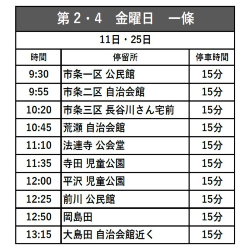 一條