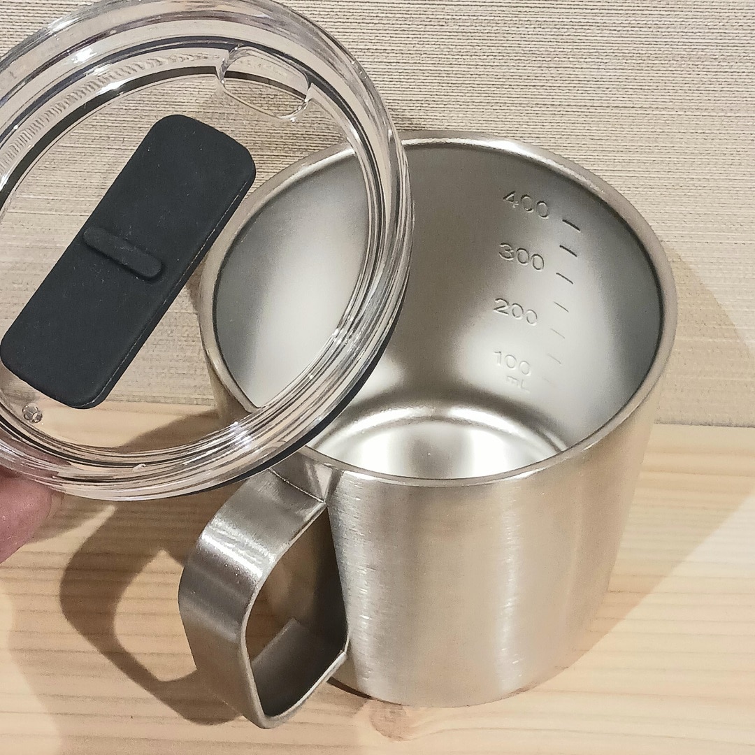 星天qlay】温かいまま楽しめる蓋付きマグカップのご紹介｜ 無印良品