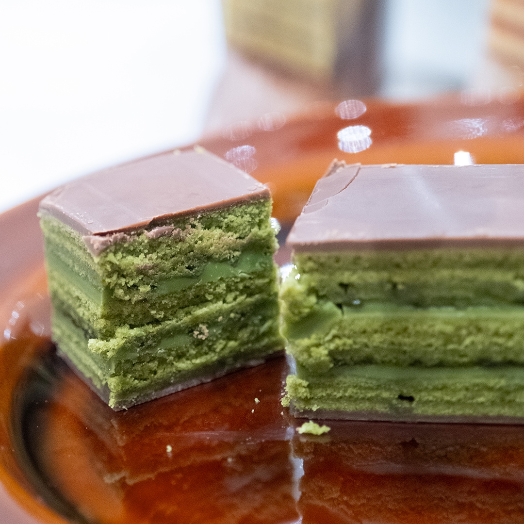 オペラケーキ抹茶