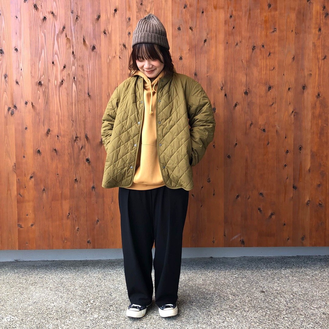洗える中わたキルティングジャケット