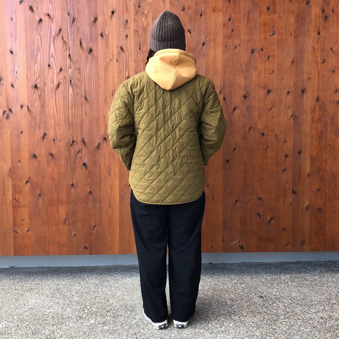 洗える中わたキルティングジャケット