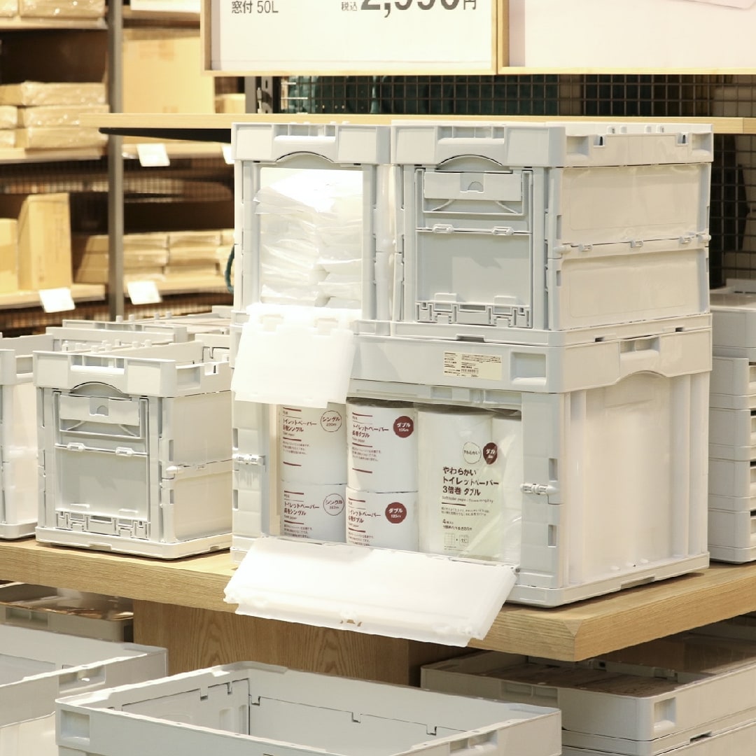 折り畳みコンテナ使用例１