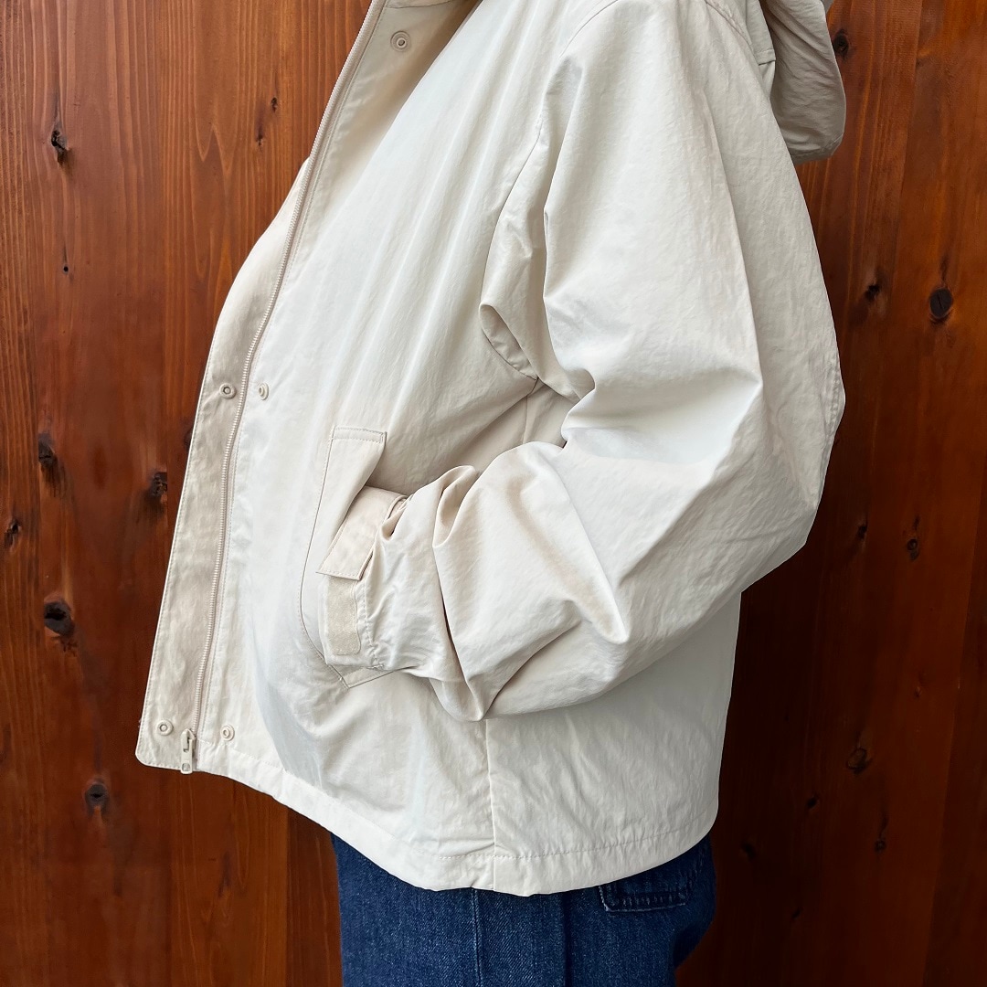 撥水UVカットポケッタブルフードジャケット