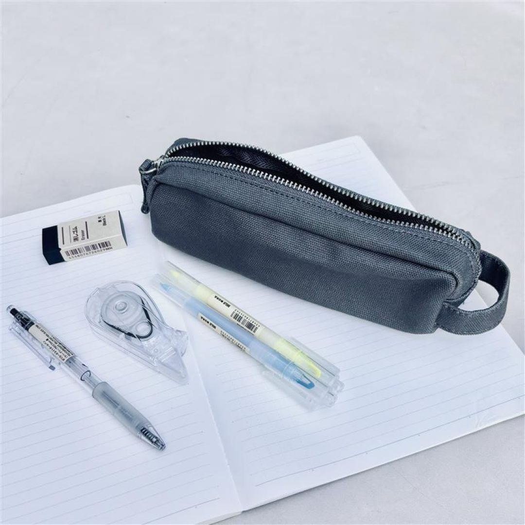 【ららぽーと豊洲】帆布 文具ケース/ペンケース_9b9q1P