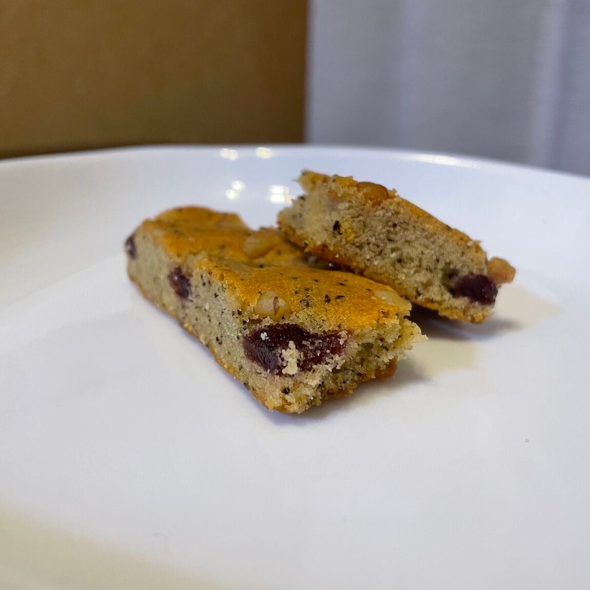 不揃いチーズケーキ　紅茶＆ラズベリー　の画像