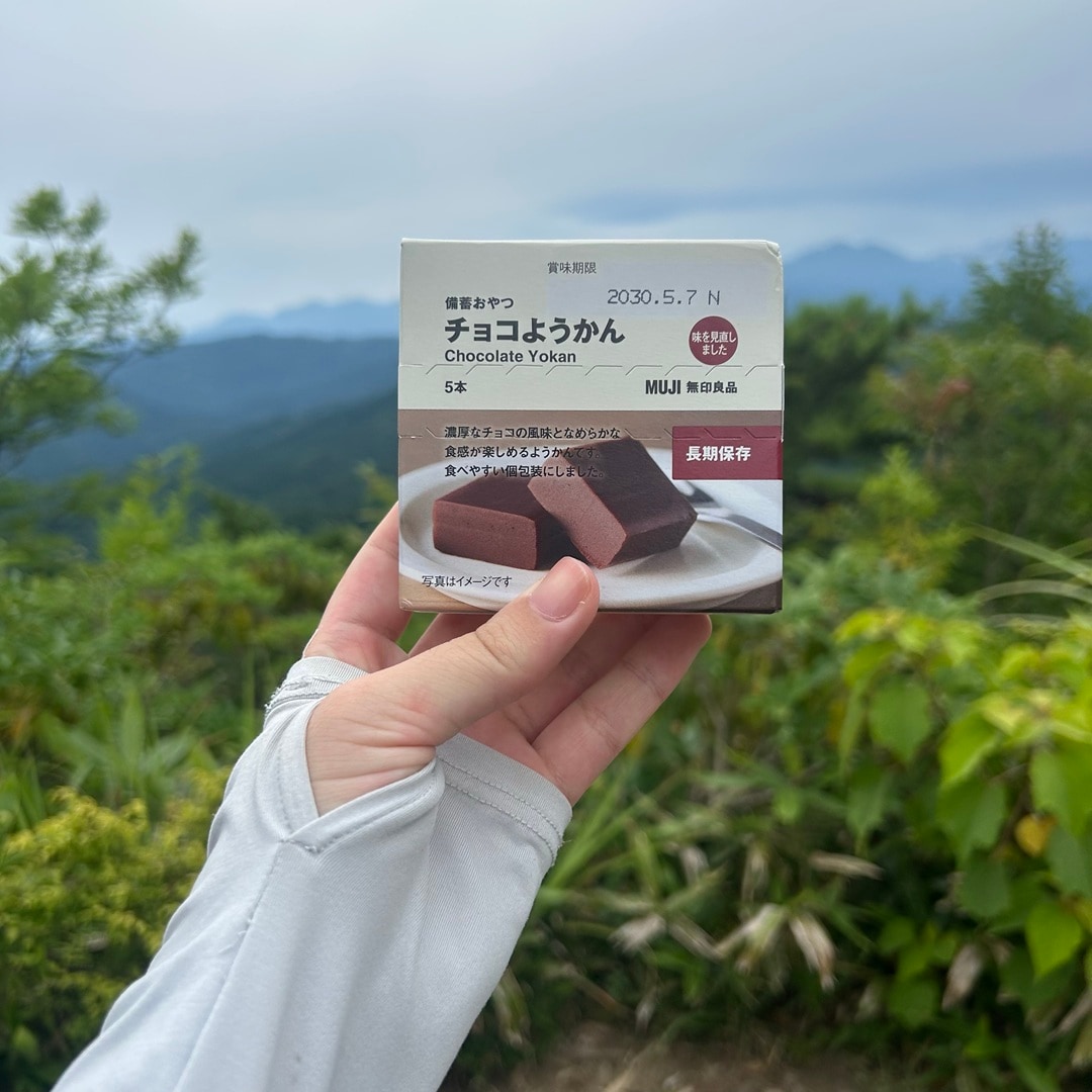 【魚津】夏山と、チョコようかん。_eFoc6u