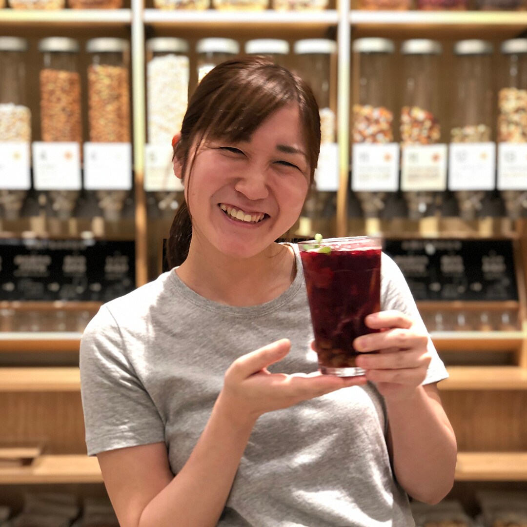 【東京有明】サングリア作ったスタッフの写真