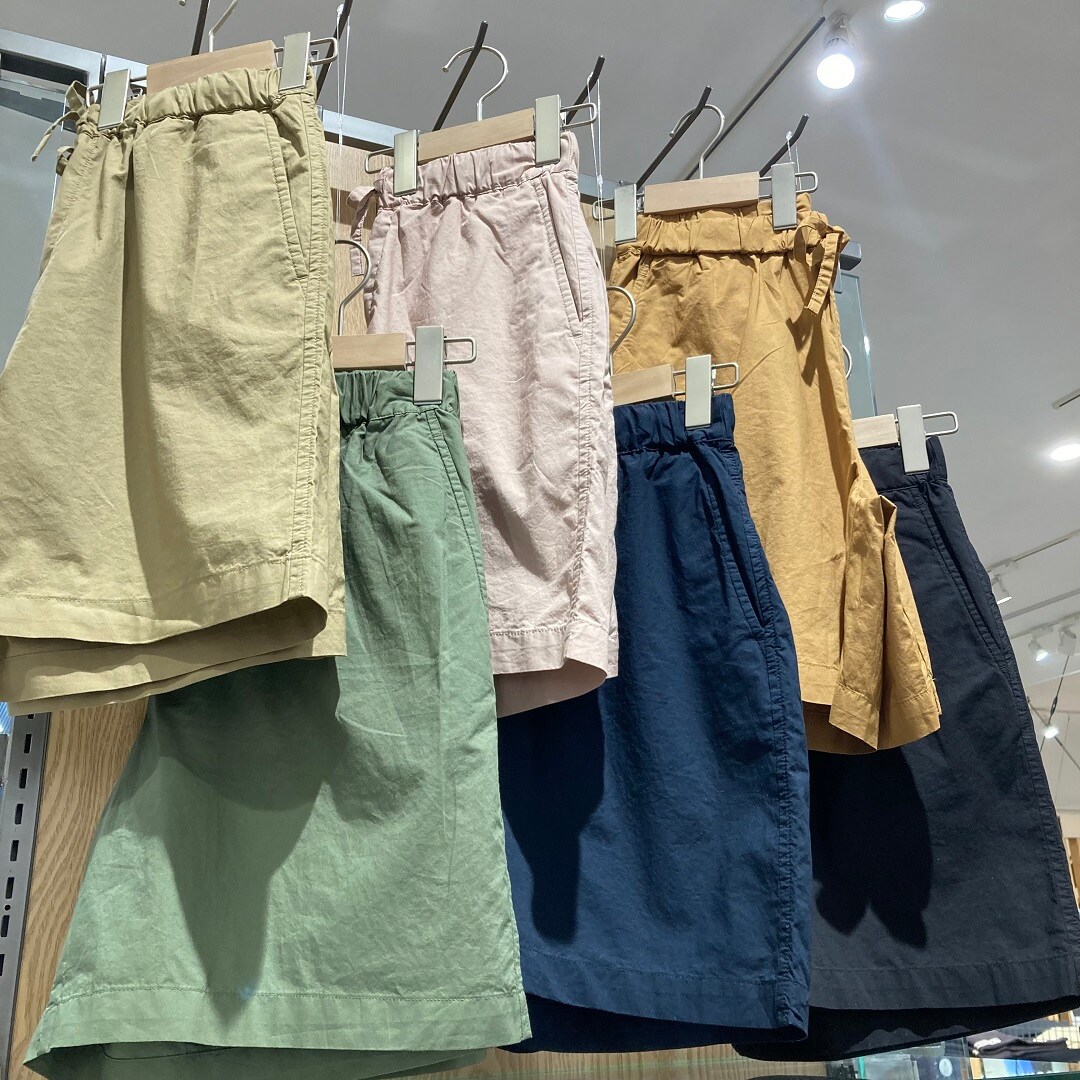 ショートパンツカラーバリエーション