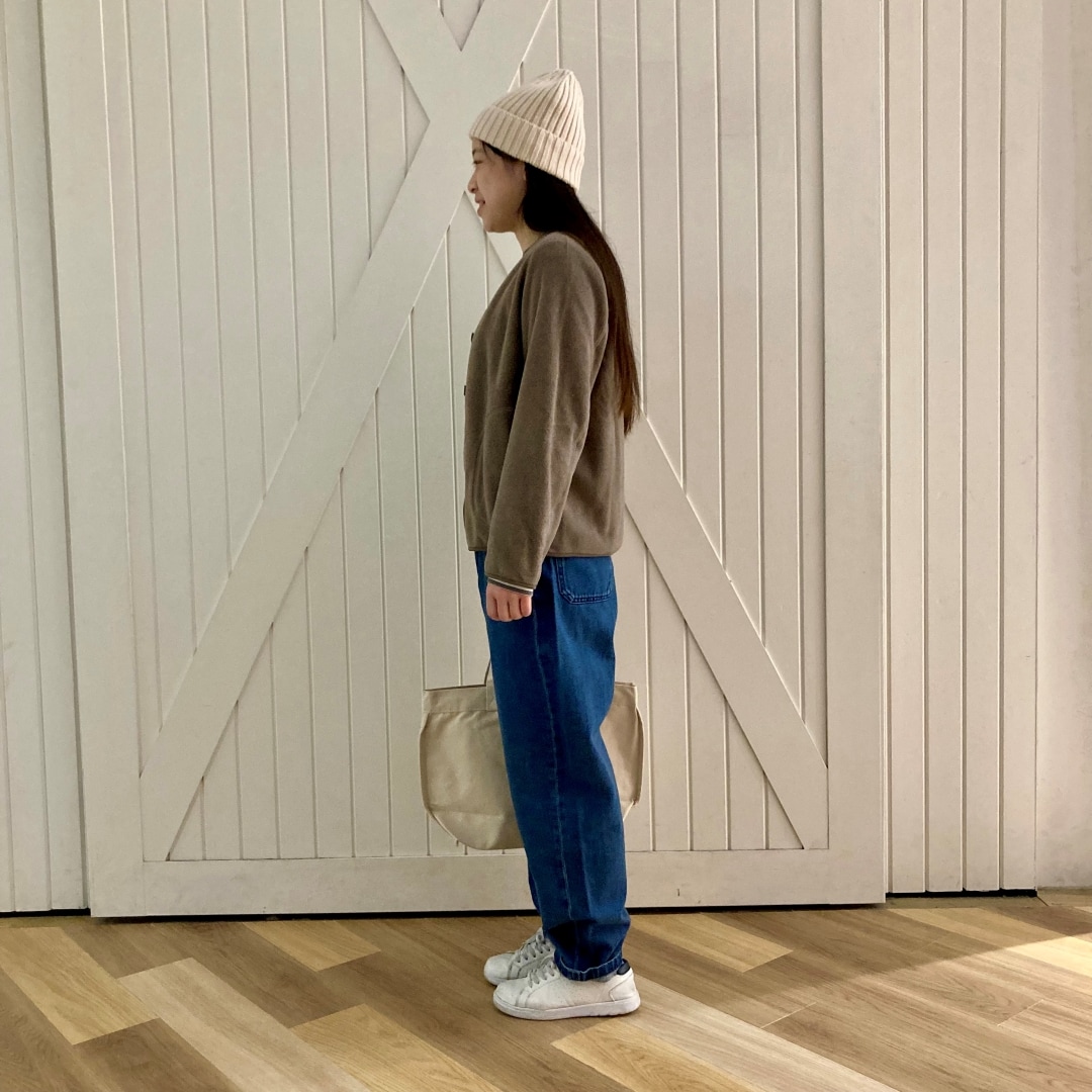 フリースカーデ