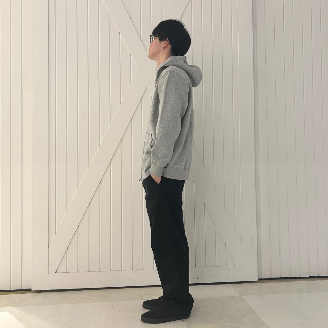 スウェットフルジップパーカ