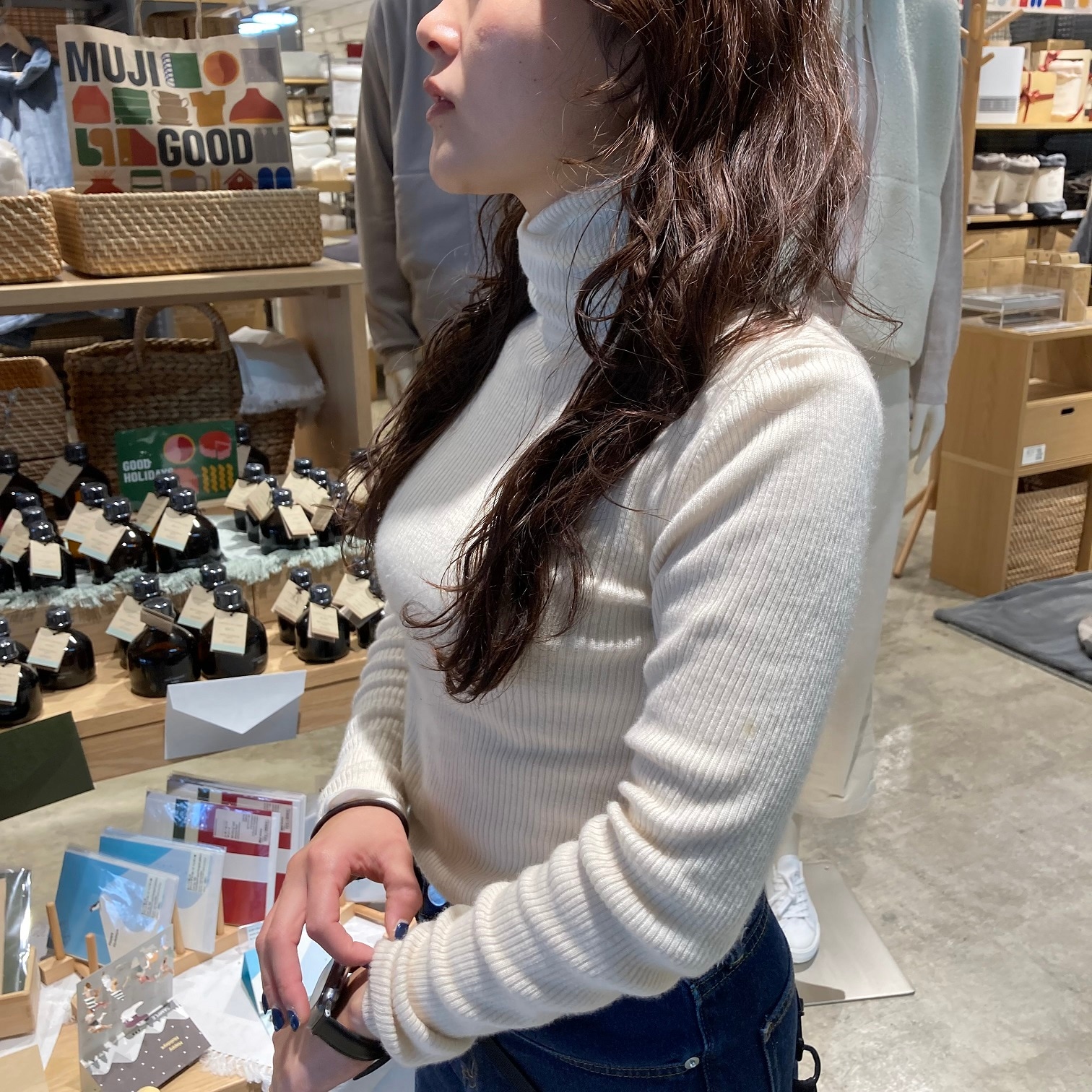 リブタートル着用画