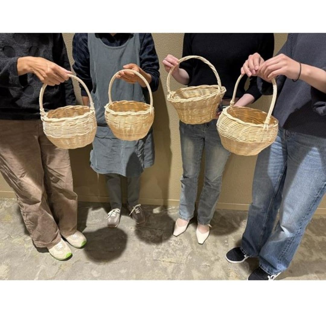 神戸阪急_カゴ編み