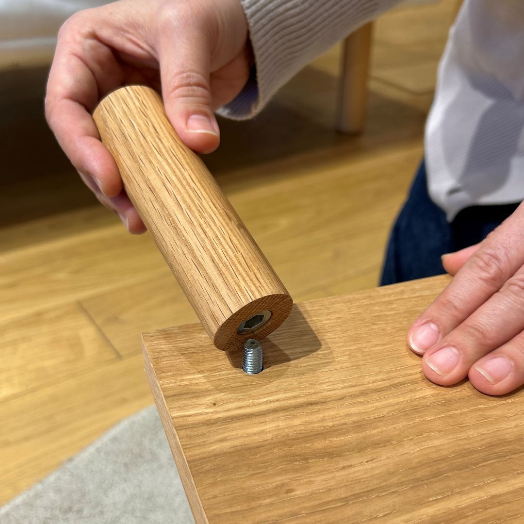 手軽に組み立てられるチェスト