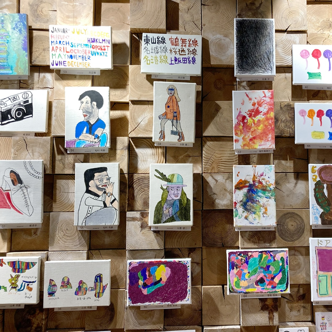 【マルエイガレリア】「小さなキャンバスの中のアール・ブリュット展」