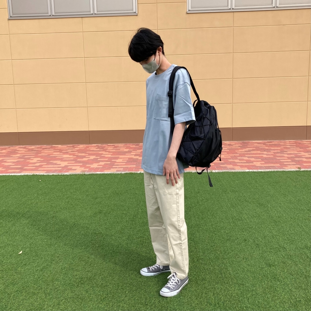 紳士涼感ワイド半袖Tシャツ