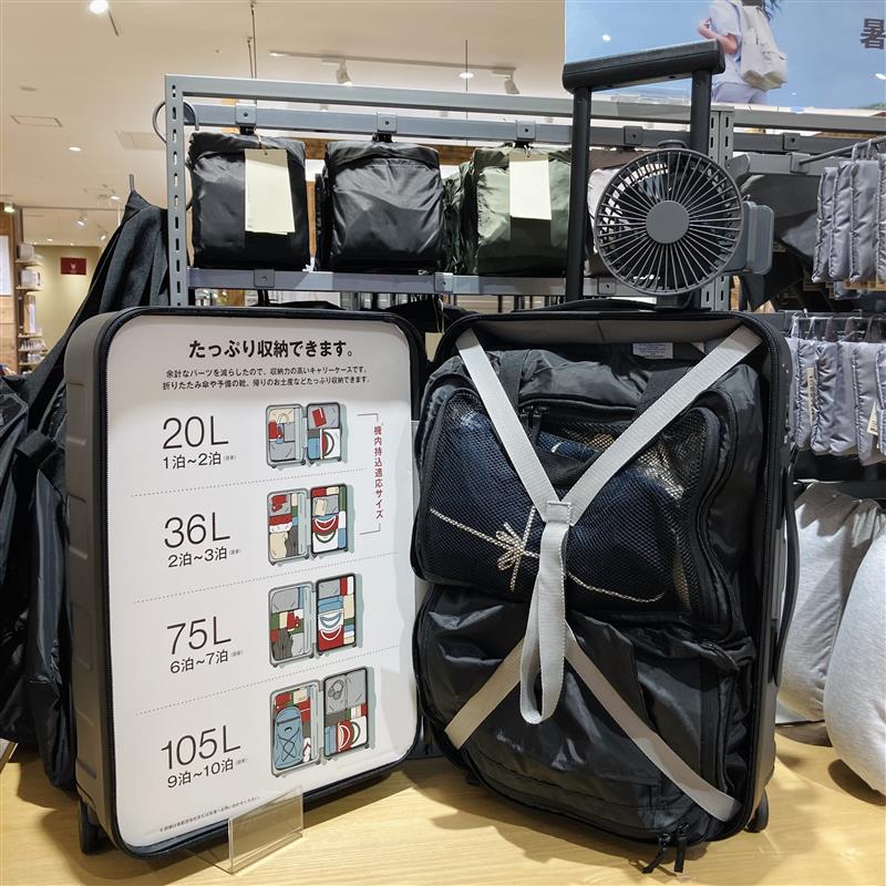 【イオンモール川口】夏の旅に、おでかけに、多くの工夫を施したハードキャリーケースのご紹介_c5G490