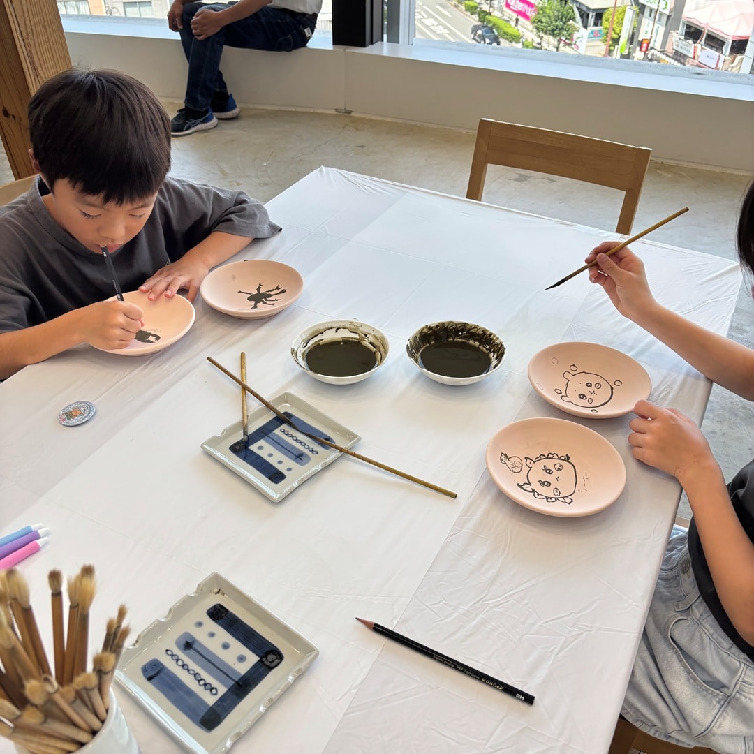 【いよてつ髙島屋】つながる市　砥部焼絵付け体験_eAKx28