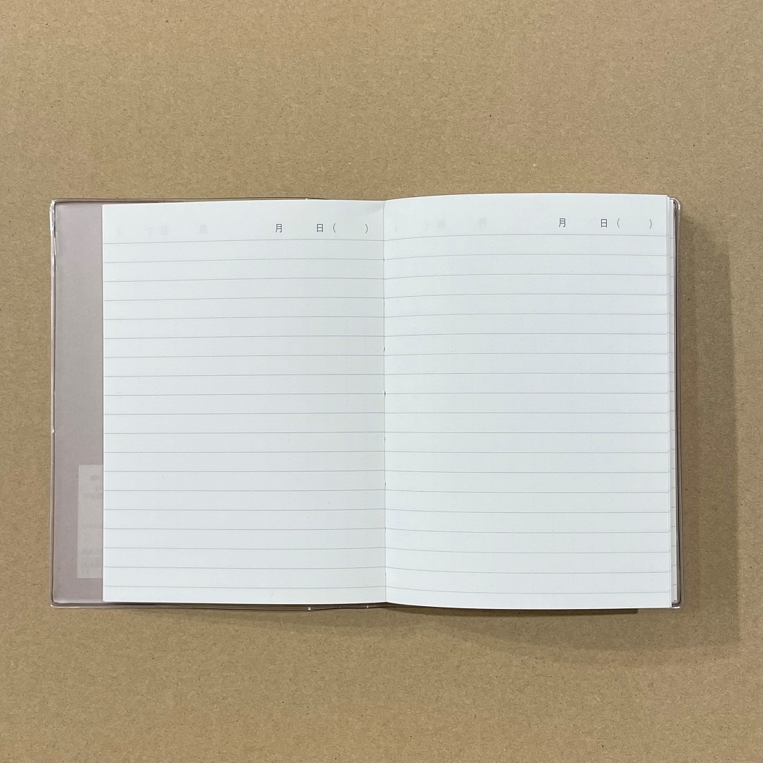 東京ミッドタウン】文房具通信 上質紙1日1ページノート｜ 無印良品