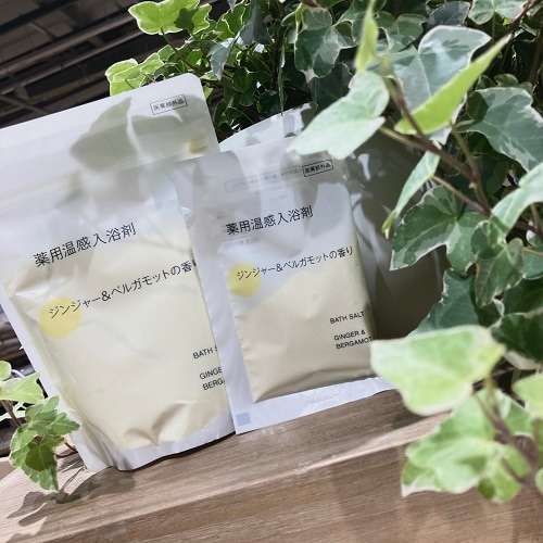 薬用温感入浴剤　ジンジャー＆ベルガモットの香り