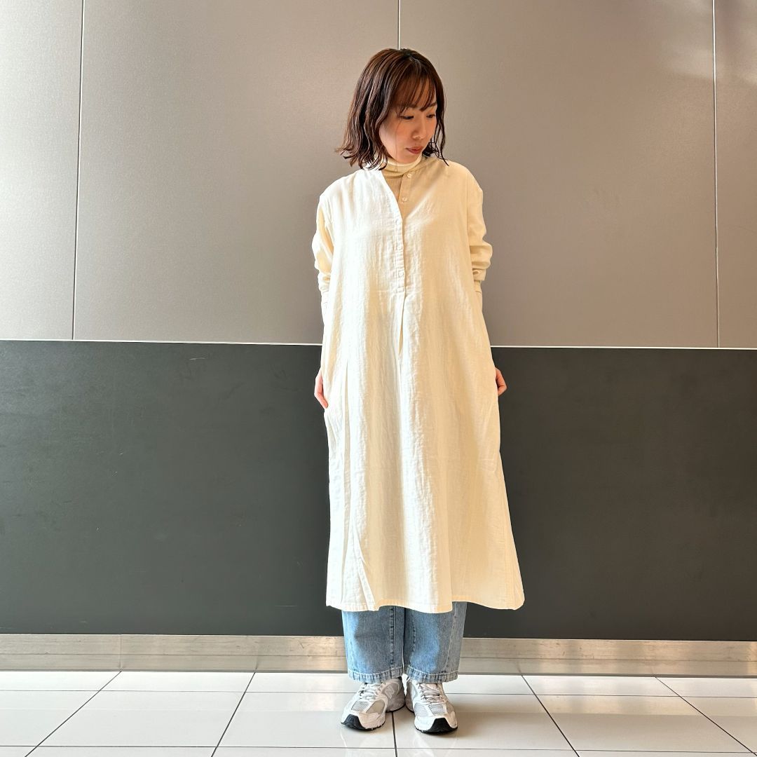 カポック混ワンピース