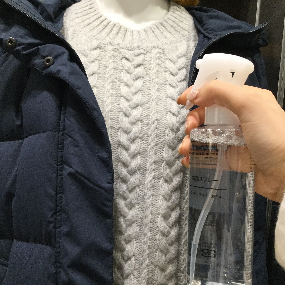 【MUJI com 京都ポルタ】抗菌スプレー｜スタッフおすすめ