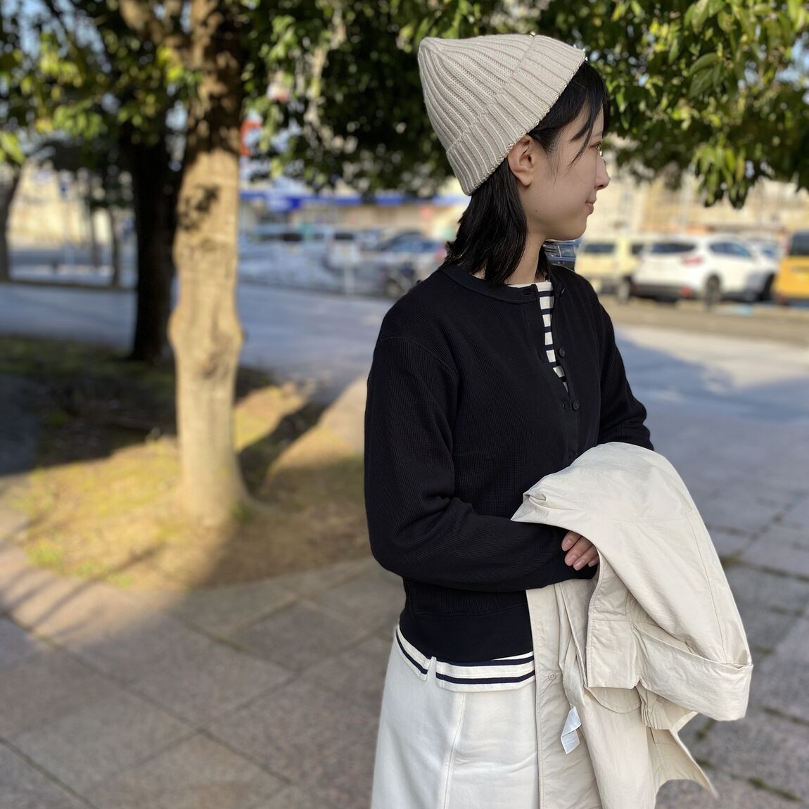 モデル　コースなし上半身横