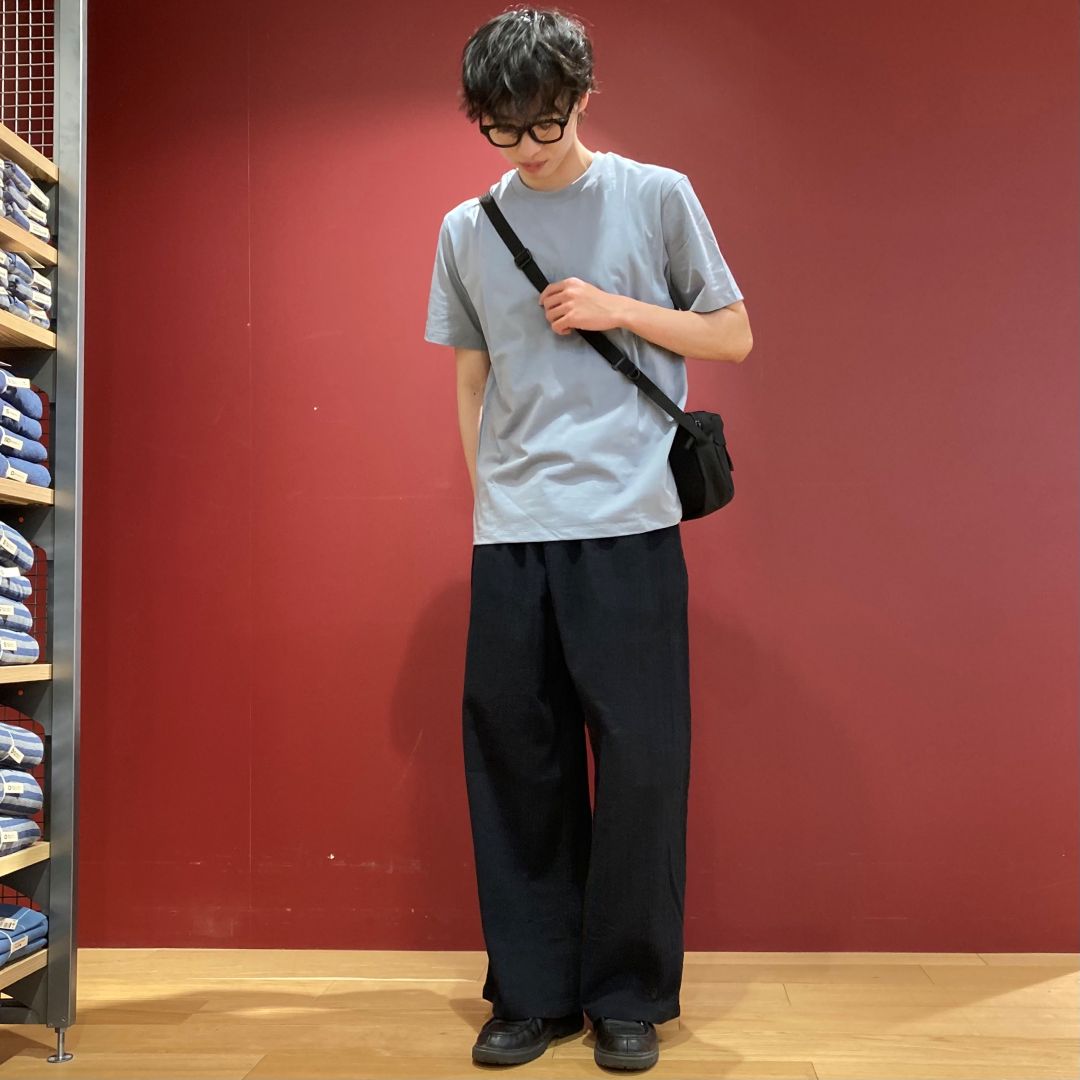 楊柳ガーゼロングパンツ