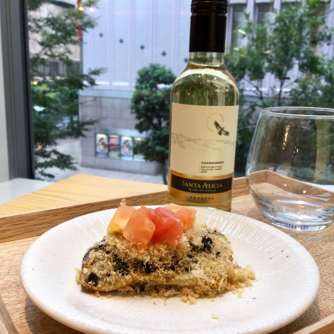 【Café＆MealMUJI日比谷】鯵の黒オリーブ パン粉焼き