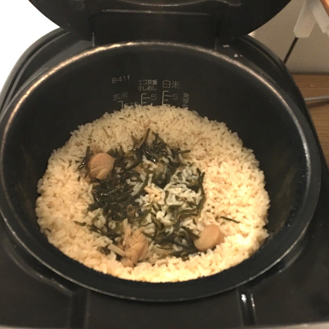 炊けた
