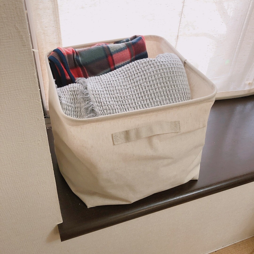 ブランケットいれたソフトボックス