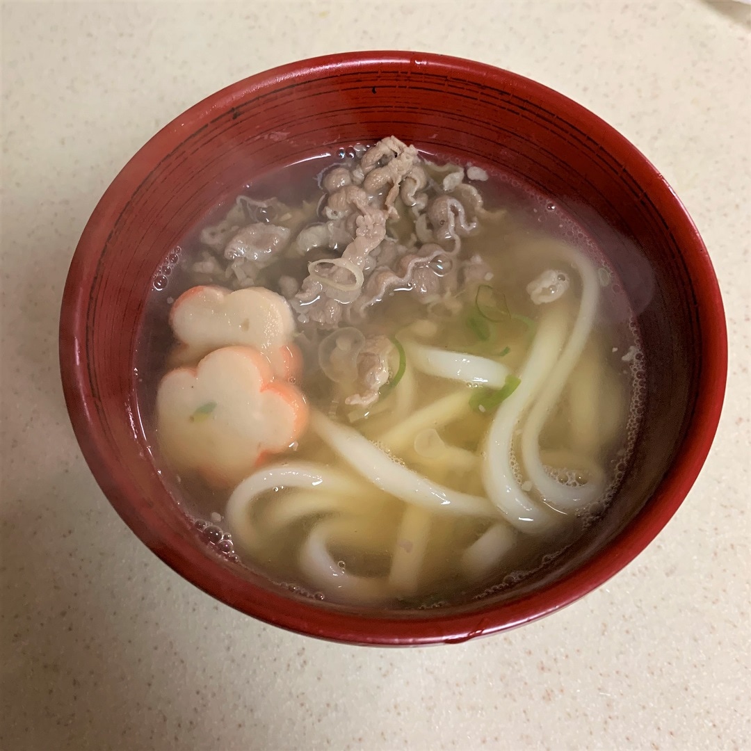 うどん完成