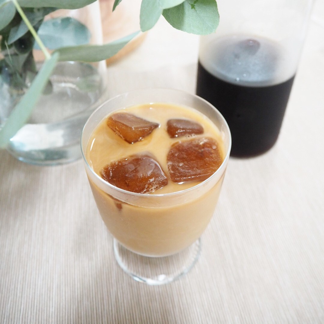 ミルクを入れてカフェオレも楽しめます