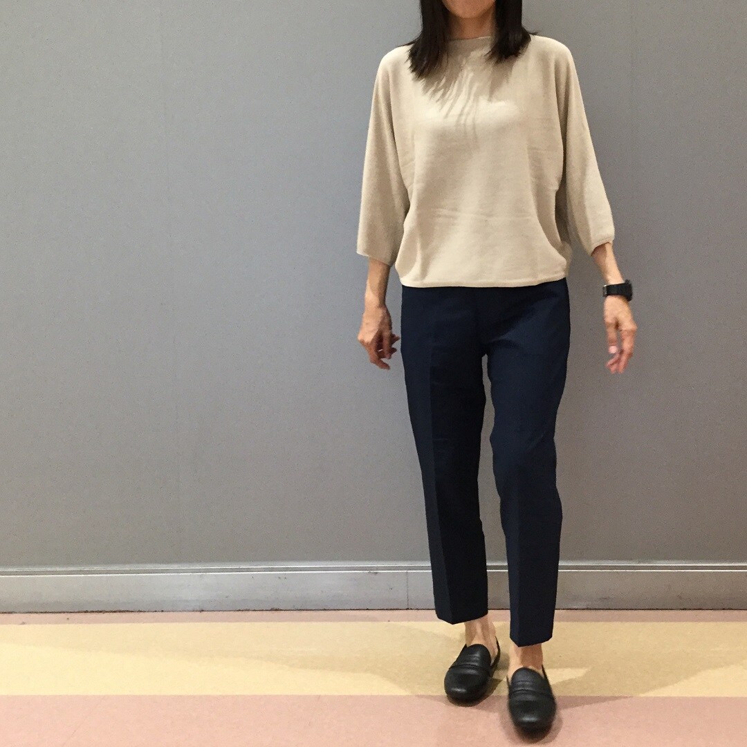 コットンレーヨンドルマンスリーブ