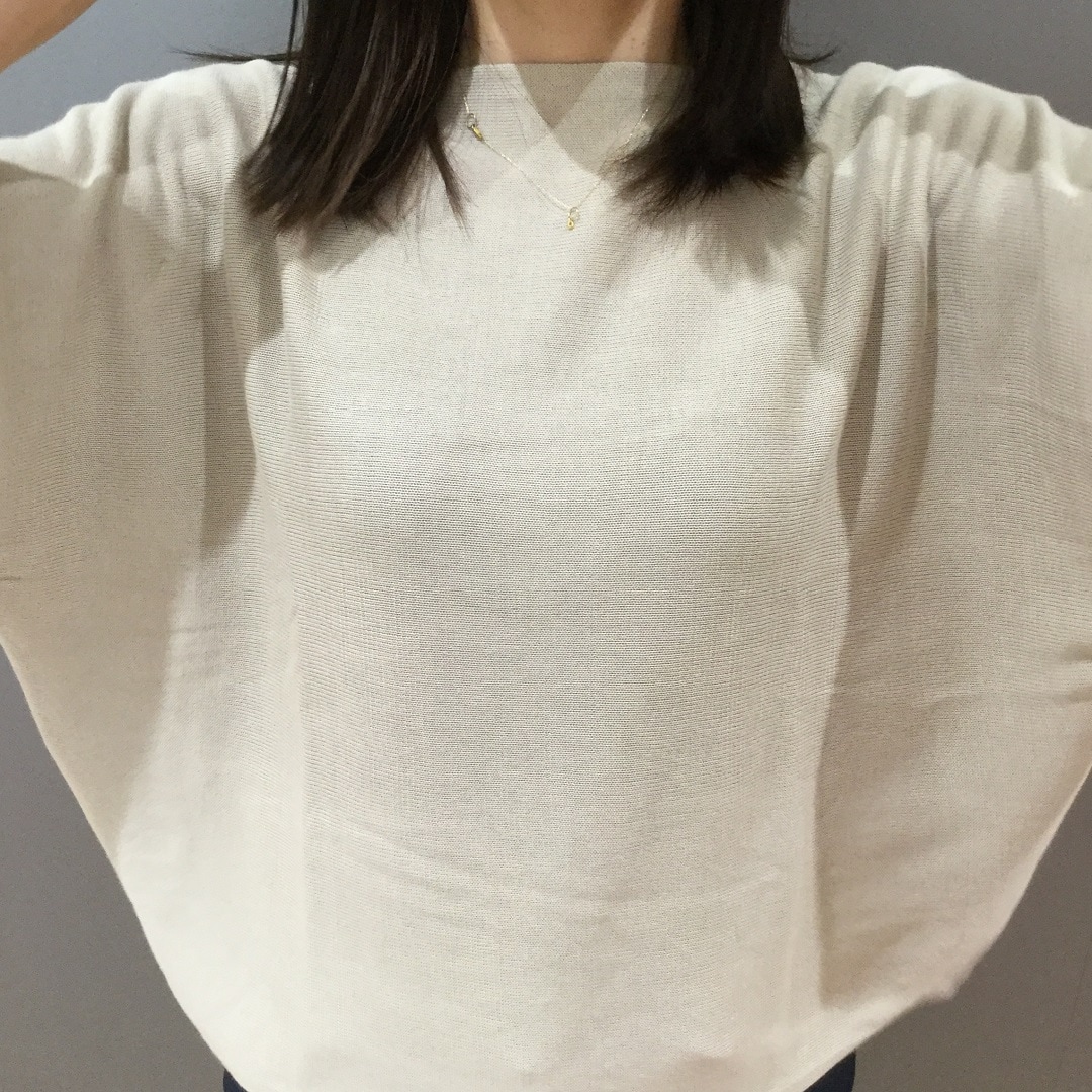 コットンレーヨンドルマンスリーブ